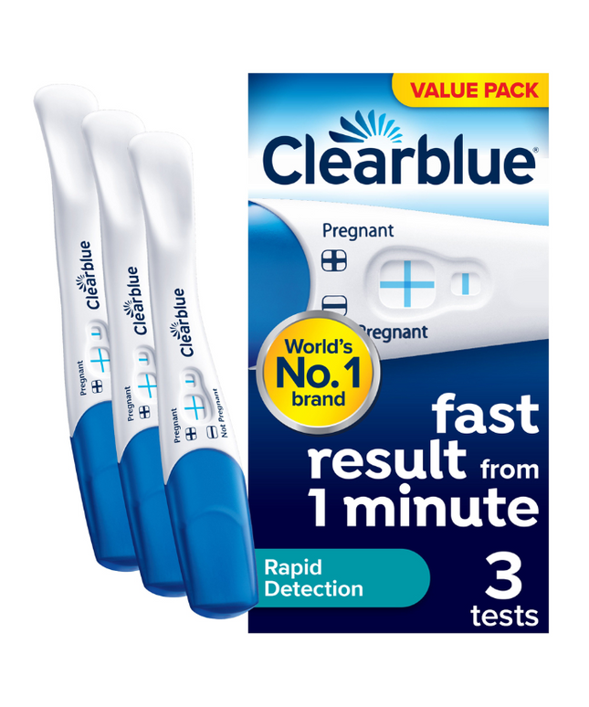Clearblue Pregnancy Visual Rapid Detection (CB11) 3 Pack