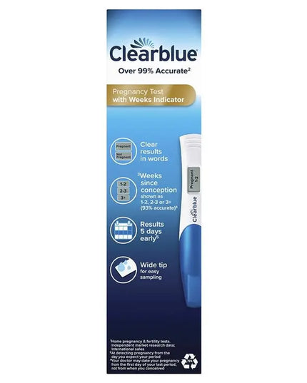Clearblue With Weeks Indicator 1 Pack
