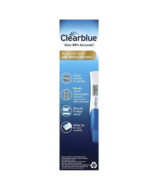 Clearblue With Weeks Indicator 1 Pack