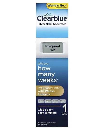 Clearblue With Weeks Indicator 1 Pack