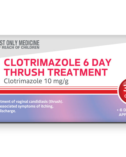 Clotrimazole 6 Day Thrush Treatment