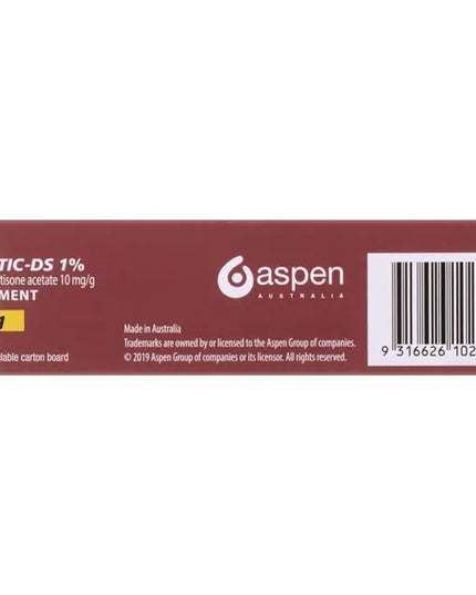 Pharmacist Only Cortic DS Ointment 1% 30g - Hydrocortisone (S3)