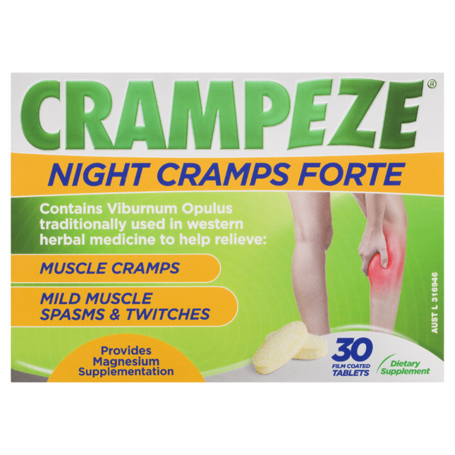 Crampeze Night Cramps Forte 30 Tablets