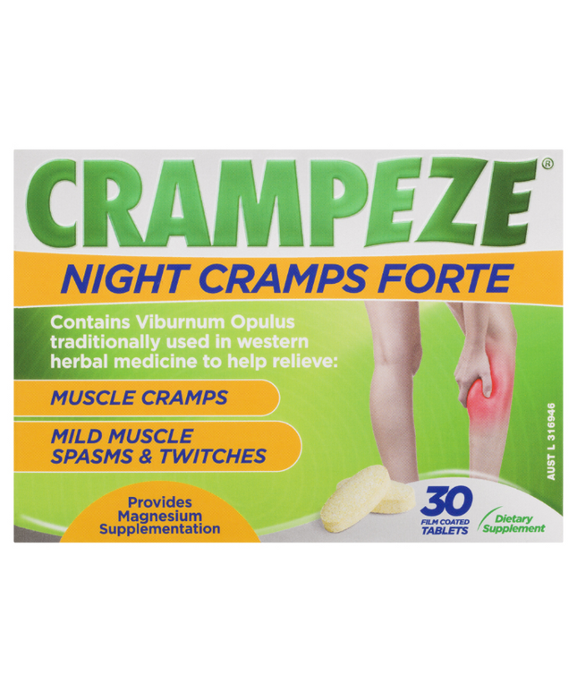 Crampeze Night Cramps Forte 30 Tablets