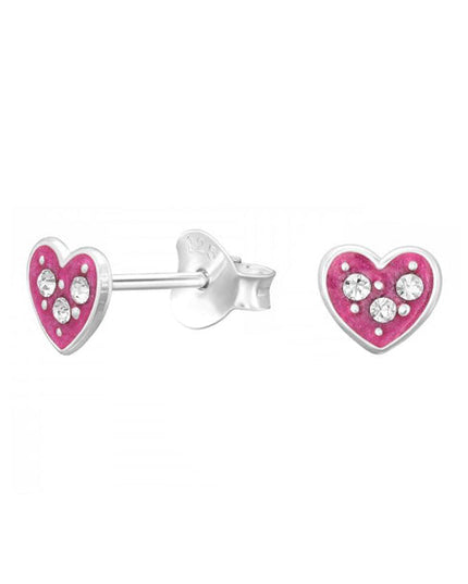 Crystal Heart Petite Pink