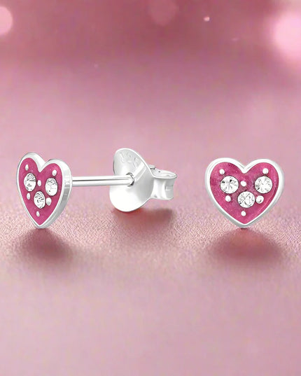 Crystal Heart Petite Pink