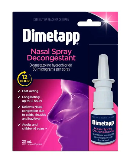Dimetapp 12 Hour Nasal Spray 20ml