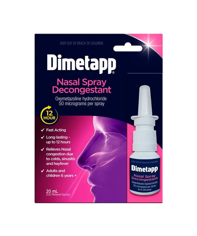 Dimetapp 12 Hour Nasal Spray 20ml