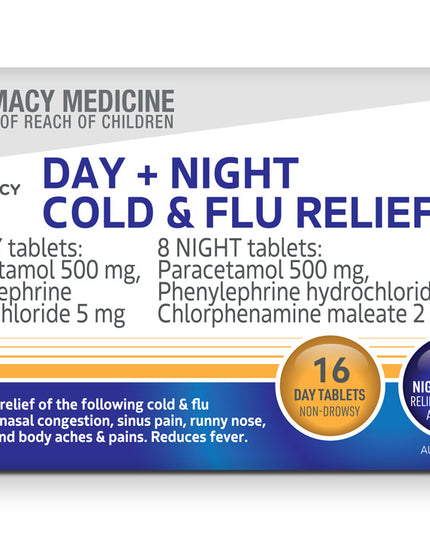 Day + Night Cold & Flu Relief PE