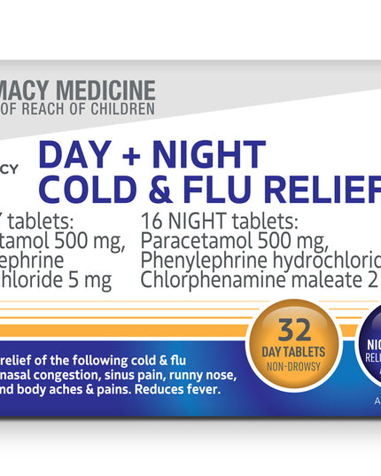 Day + Night Cold & Flu Relief PE