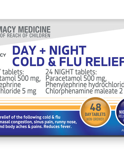 Day + Night Cold & Flu Relief PE