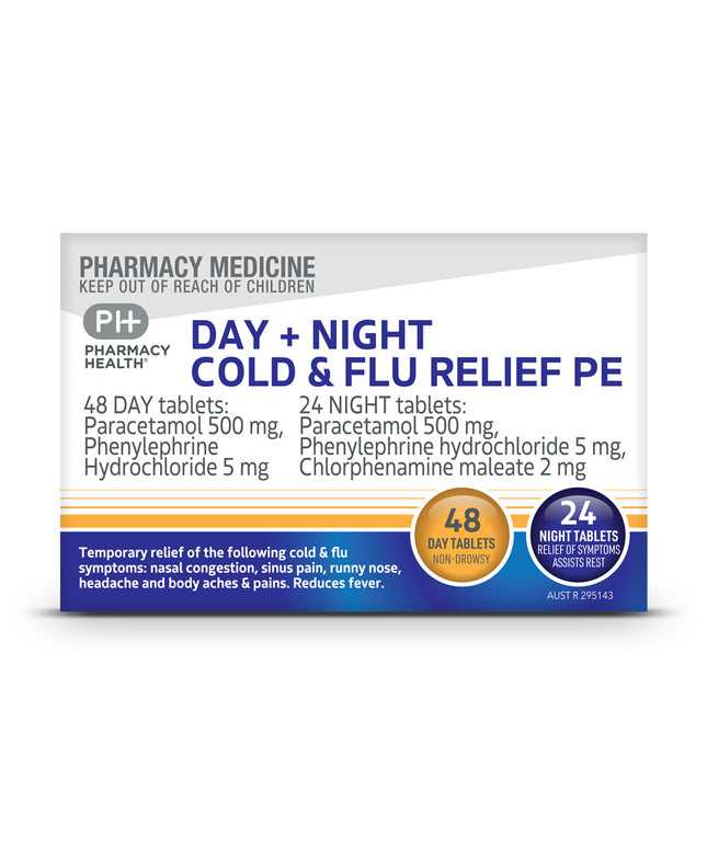 Day + Night Cold & Flu Relief PE