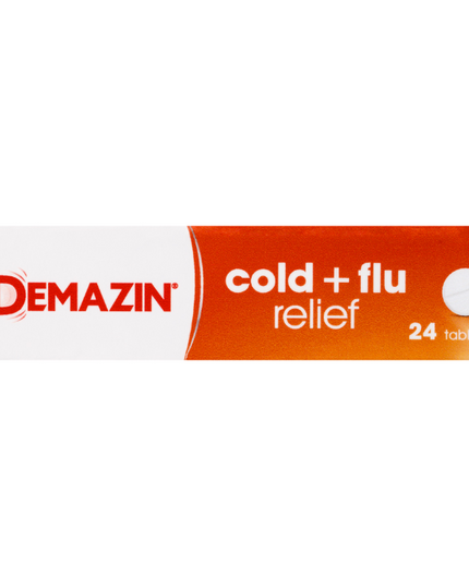 Demazin Cold & Flu Relief 24 Tablets