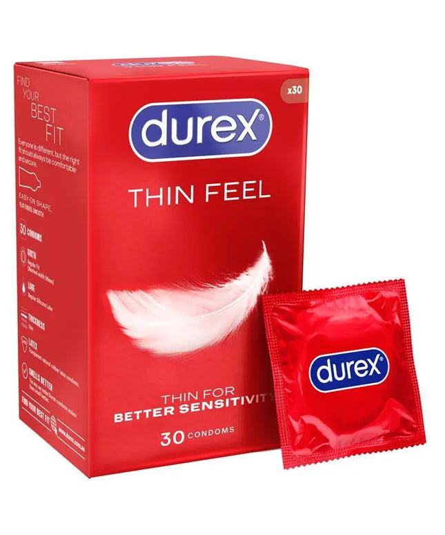 Durex Condoms Thin Feel 30 Pack