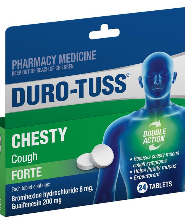 Duro-tuss Chesty Forte 24 Tablets