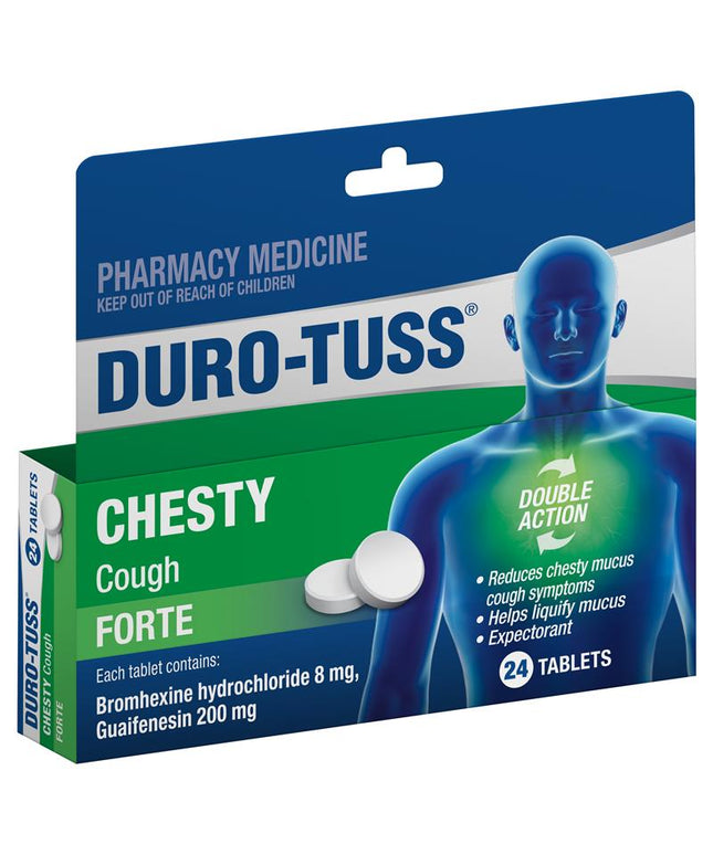 Duro-tuss Chesty Forte 24 Tablets