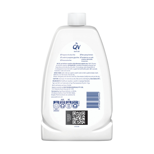 Ego QV Bath Oil 1L