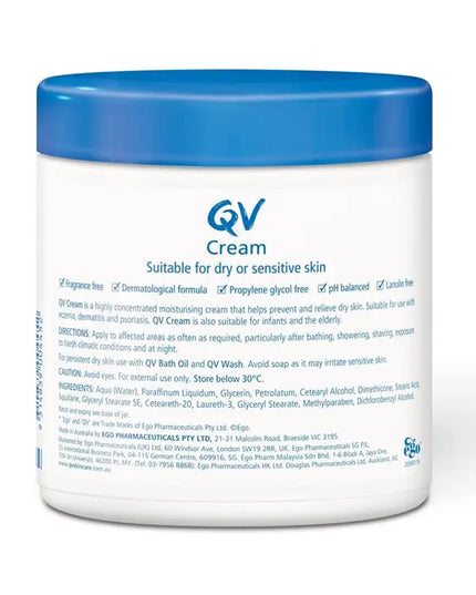 Ego QV Cream 500g