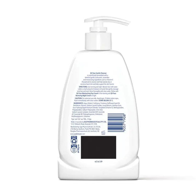 Ego QV Face Gentle Cleanser 200g