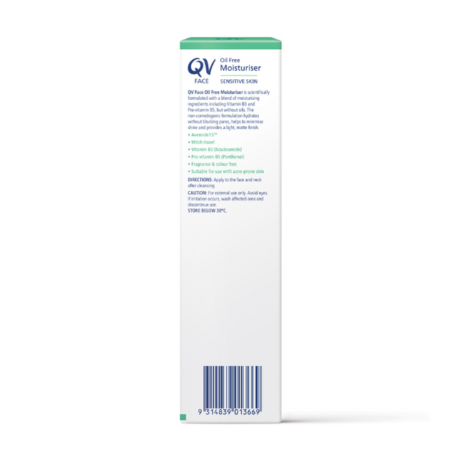 Ego QV Face Moisturiser Oil Free 75g