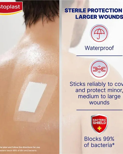 Elastoplast Waterproof XXL 5 Dressings
