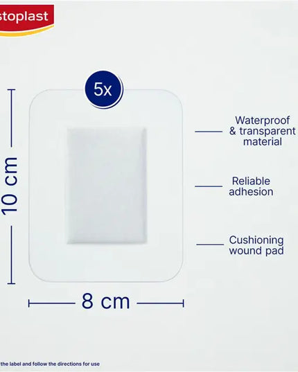 Elastoplast Waterproof XXL 5 Dressings