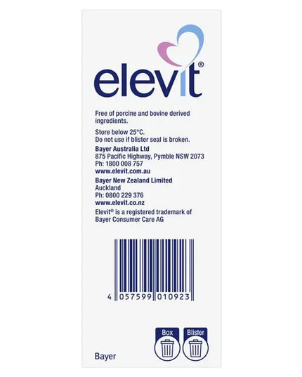 Elevit Pre-conception & Pregnancy 100 Tablets