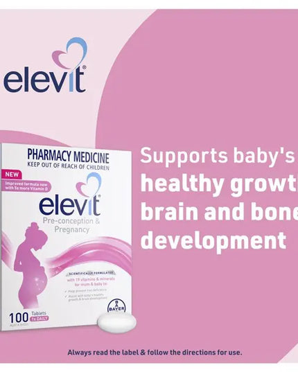 Elevit Pre-conception & Pregnancy 30 Tablets
