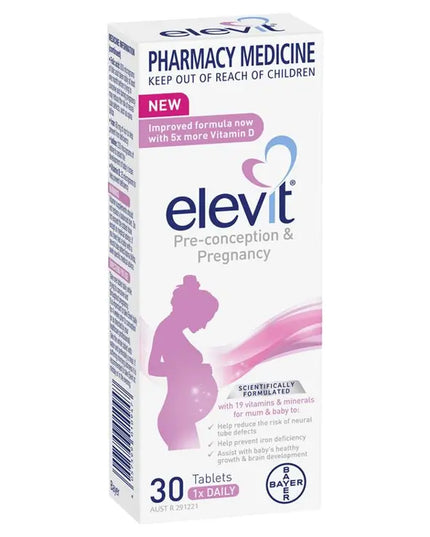 Elevit Pre-conception & Pregnancy 30 Tablets