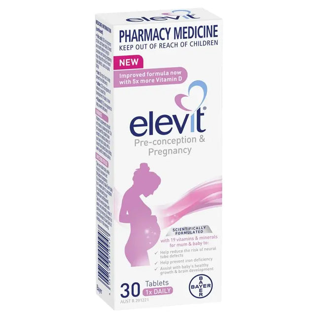 Elevit Pre-conception & Pregnancy 30 Tablets