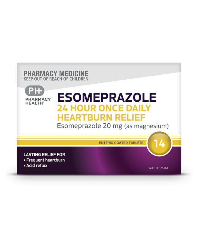Esomeprazole 24 Hour Once Daily Heartburn Relief Tablets