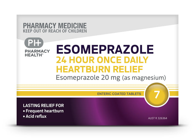 Esomeprazole 24 Hour Once Daily Heartburn Relief Tablets