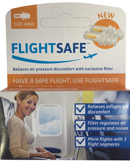 Flightsafe Adult Earplugs 1 Pair