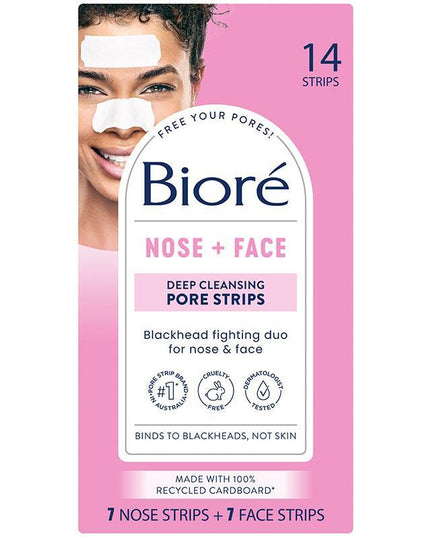Biore Deep Cleansing Pore Strips 14 Combo