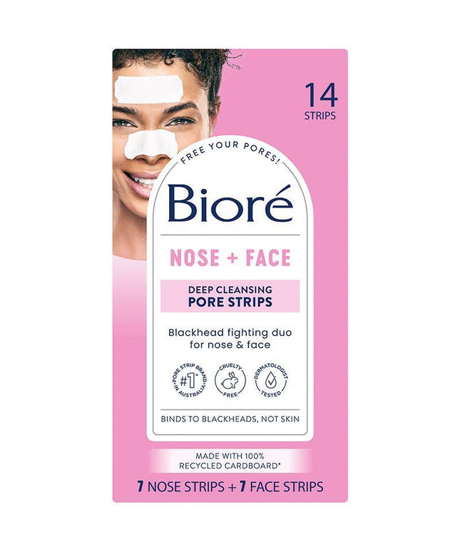 Biore Deep Cleansing Pore Strips 14 Combo