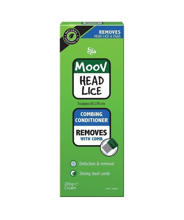 Moov Head Lice Combing Conditioner 200G - Lice/Nits