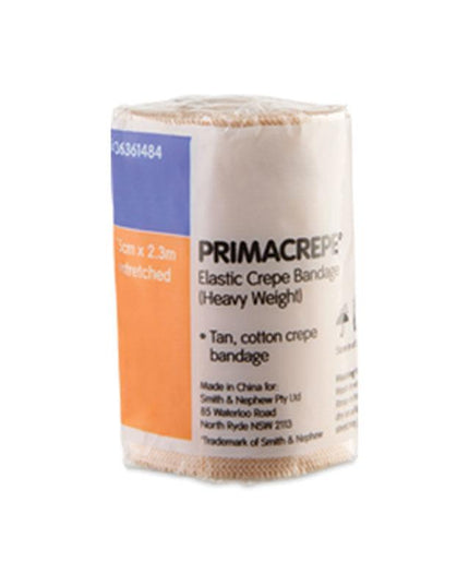 Primacrepe Elastic Crepe Bandage Heavy Weight 7.5cm x 2.3m