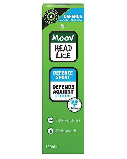 Moov Head Lice Defence Spray 120Ml - Lice/Nits