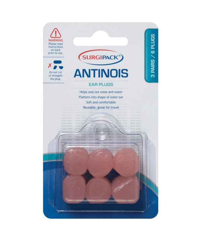 Surgipack 6244 Ear Plugs Antinoise 3 Pairs