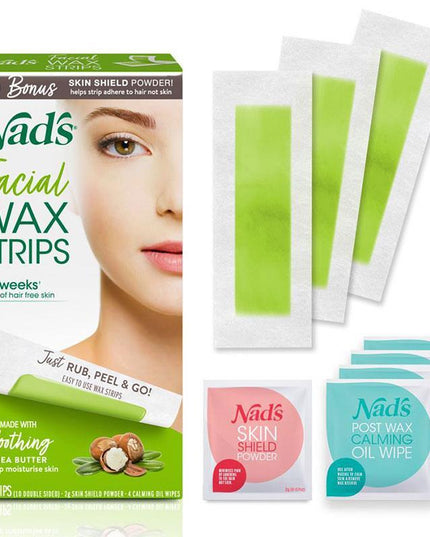 Nad's Facial Wax Strips 20