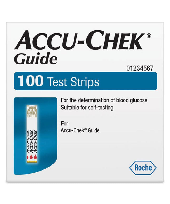 Accu Chek Guide Test Strips 100