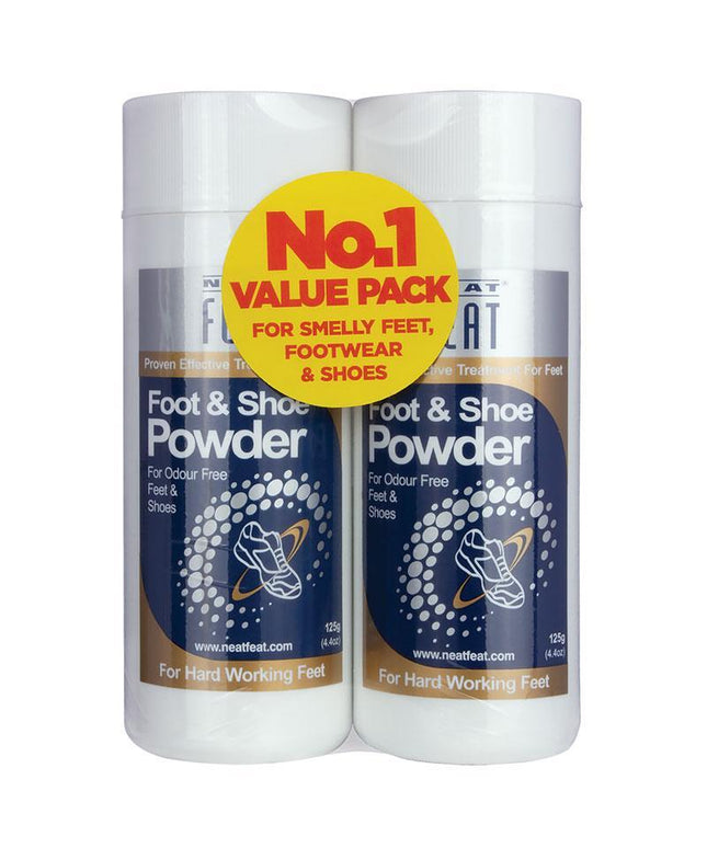 Neat Feat Foot & Shoe Powder 125g 2 for 1