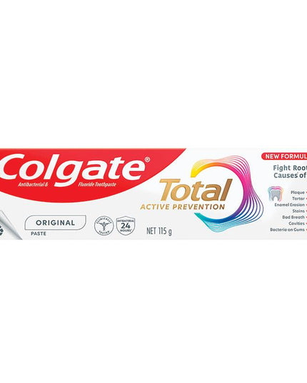 Colgate Toothpaste Total Original Antibacterial & Fluoride 115g