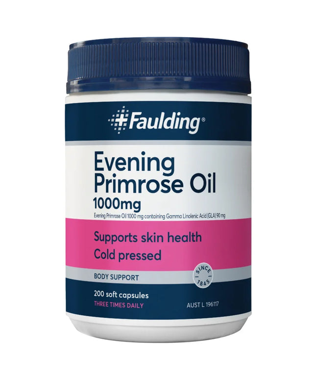 FAULDING EVENING PRIMROSE OIL CAP PACK 200