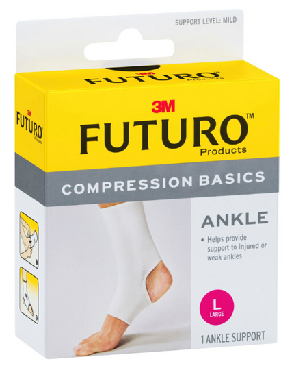 FUTURO Compression Basics Ankle Support L