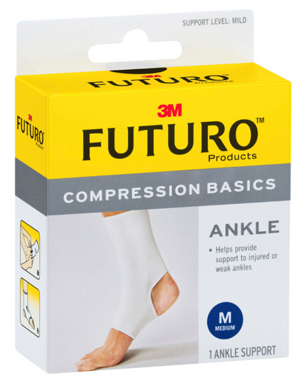 FUTURO Compression Basics Ankle Support M