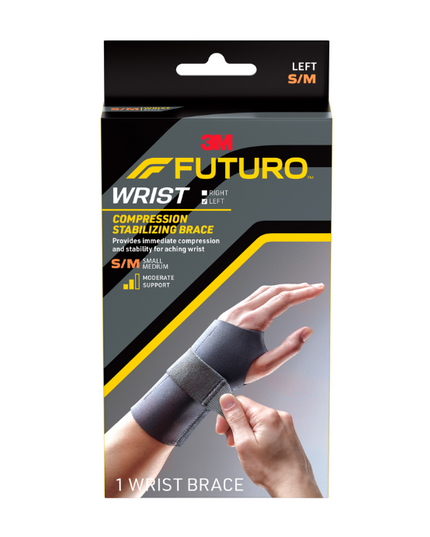 FUTURO Compression Stabilizing Wrist Brace LH S/M