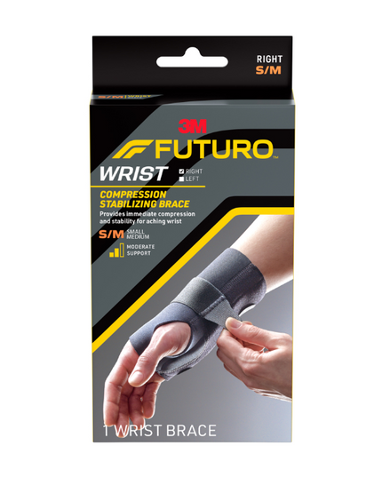 FUTURO Compression Stabilizing Wrist Brace RH S/M