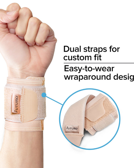 FUTURO Wrist Support Strap Adjustable Beige