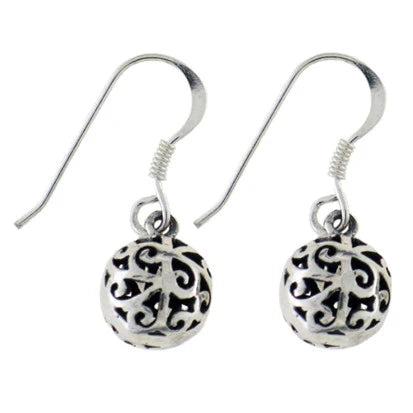 Filigree Ball Rhodium